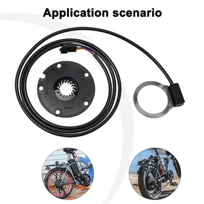 Electric E Bike 5/8/12 Magnet LED PAS Pedal Assist Sensor Cadence