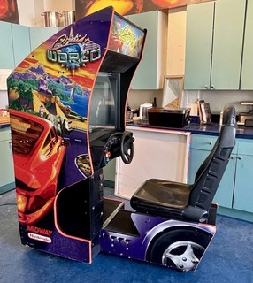 Rare Sit-Down Cruis'n World Arcade Game Machine for Sale!