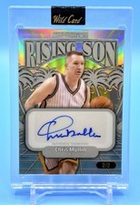 2026 Wild Card Basketball Just The Hits - Chris Mullin Rising Sun Auto 2/2