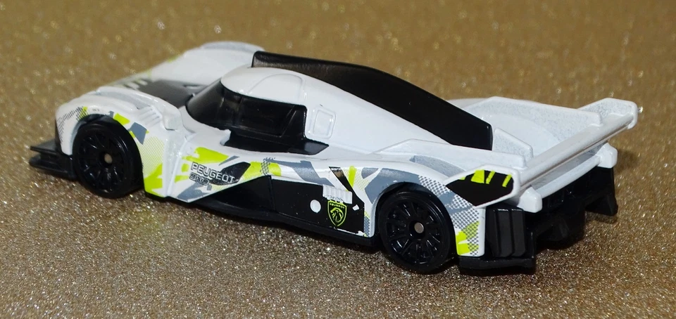 HOT WHEELS 1/64 PEUGEOT 9X8 Hypercar WEC (EXOTICS 2025) sous blister neuf - Photo 3/4