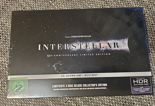 Interstellar 10th Anniversary Limited Deluxe Collector's Edition 4K UHD/Blu Ray