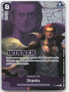 One Piece Winner Card | eBay