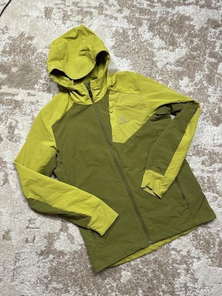 Men Salomon Jacket Green S