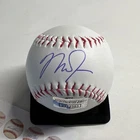 Mike Trout Signed Baseball LA Angels Autographed Ball COA