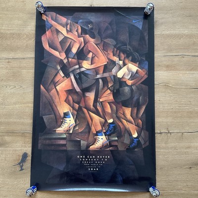 5429 Vintage Nike Staircase Helen Keller SOAR Running Jordan Poster AIR Original