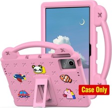 EVA Shockproof Kids Case for Lenovo Idea Tab 11 2025, Pink Cover with Handle