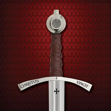 Faithkeeper Knights Templar Sword-Handmade Medieval Crusader Replica-Collectible