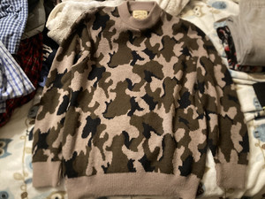 vintage CABELAS Acrylic sweater Size Large made in USA
