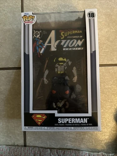 Funko Pop! Vinyl: Superman (Comic Cover) - #18 - DC Universe - New