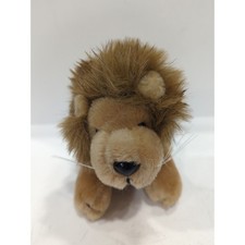 Vintage Dakin Mini Lion Plush 6 Inch 1985 Stuffed Animal Toy