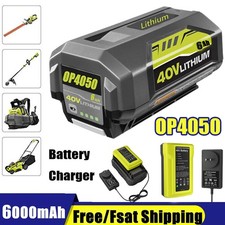 For Ryobi 40Volt 8.0Ah Battery High Capacity Lithium OP4050 OP40602 Battery