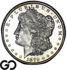 1879-S Morgan Silver Dollar Coin, Proof-Like, Solid Gem BU++ PL
