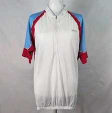 Zoot Cycling Jersey Unisex XL 1/2 Zip Mesh Rear Cargo Pockets Triathelon