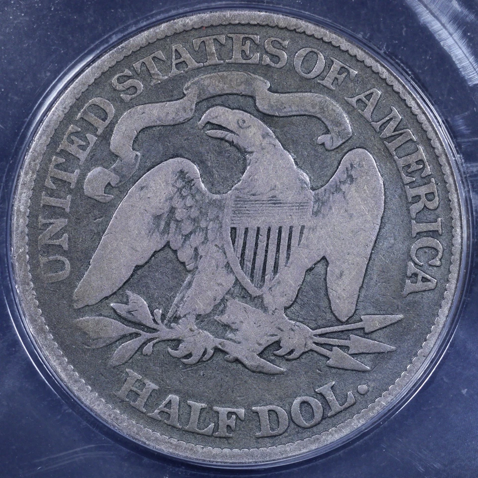 1875 Seated Liberty Half Dollar - 50c ANACS G06 - Affordable Example! - Image 4 of 4