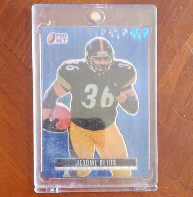 Leaf 2023 Pro Set Jerome Bettis RB-46 Serial Numbered 1/5 Pittsburgh Steelers