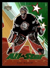 2003 UPPER DECK RYAN MILLER AS10 MINT ALL-STAR LINEUP HOCKEY BUFFALO SABRES