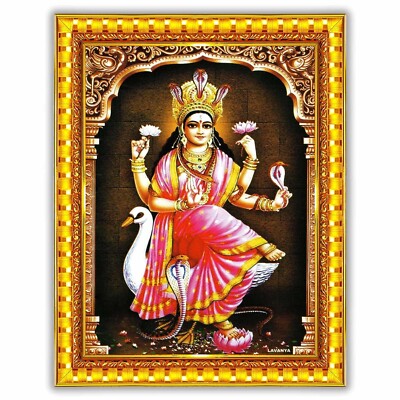 Goddess Manasa Devi Nageshwari Nag Naag Wall Painting Framed Home Decor