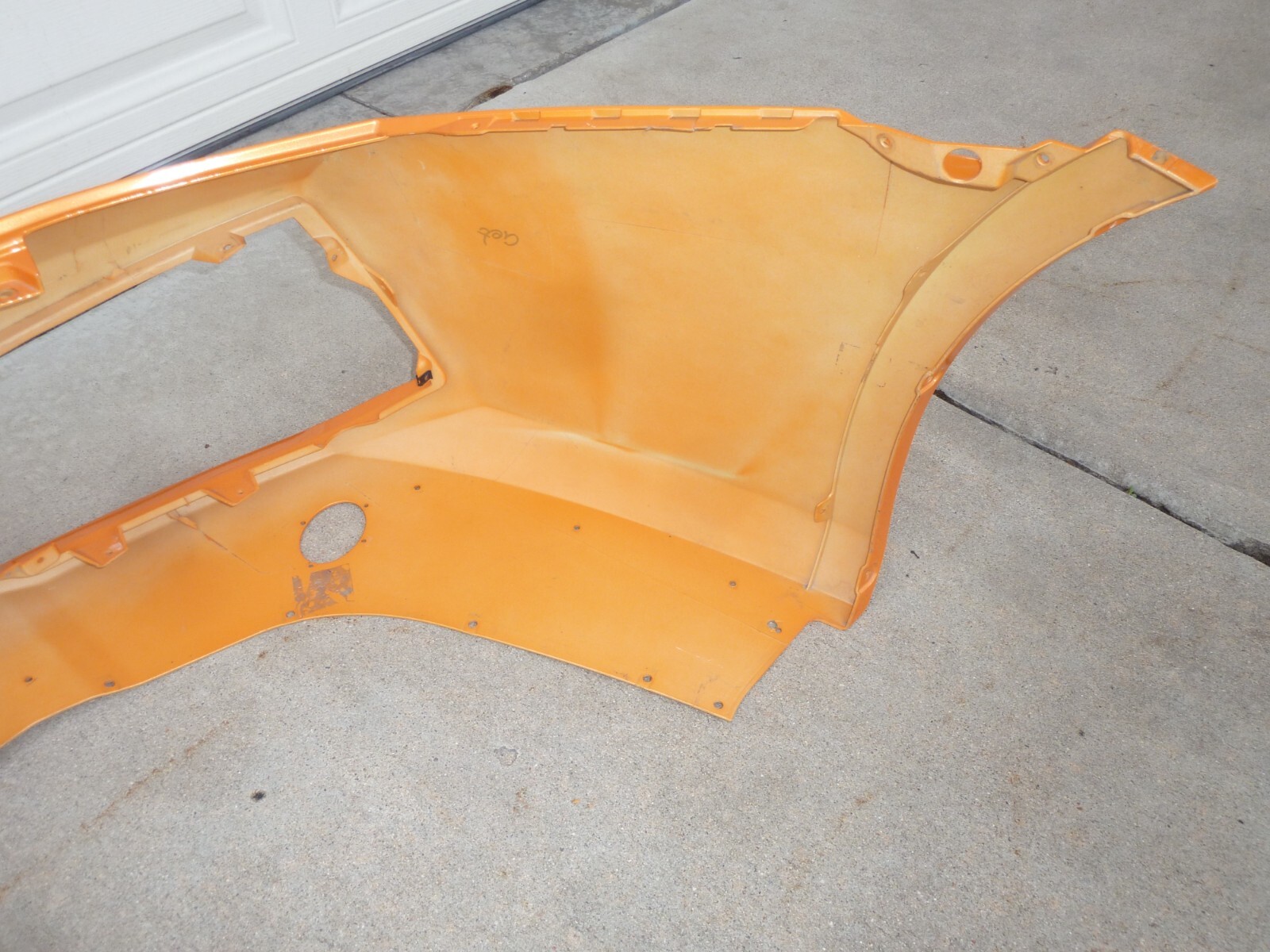 2004-2008 Lamborghini Gallardo FRONT BUMPER COVER OEM Skin Facia Orange