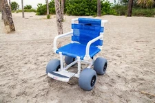 Open-Box Beach Wheelchair – 12″ Balloon Tires