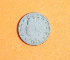 1893 Liberty "V" Nickel #P07363