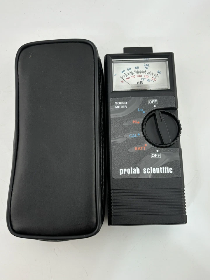 ProLab Scientific Sound Level Meter w/ Case and Manual - Image 2 of 4