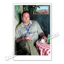 James Gandolfini (1961&ndash;2013) aus der Serie Sopranos  -  Autogrammfoto