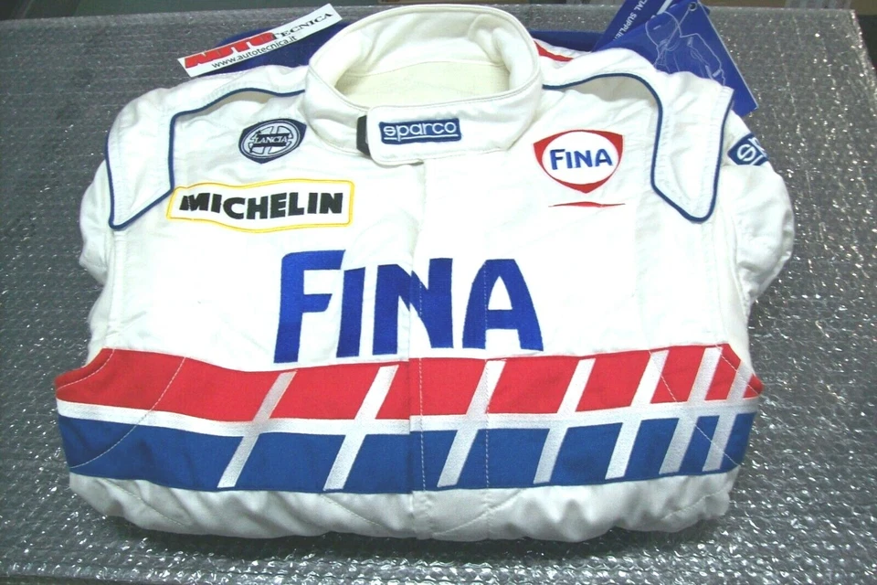 TUTA IGNIFUGA LANCIA FINA OMOLOGAZIONE 8856-2000 SUIT RALLY DELTA INTEGRALE EVO - Immagine 2 di 2