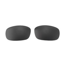 Walleva Black Polarized Replacement Lenses For Maui Jim Stingray Sunglasses