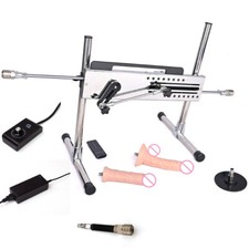 Automatic Sex Machine Use of Both Ends Remote Control Attachments Sex Toys