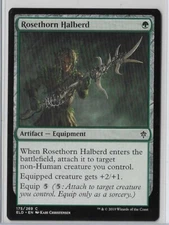 MTG Rosethorn Halberd Throne of Eldraine (ELD) Common Magic #175/269 Unplayed