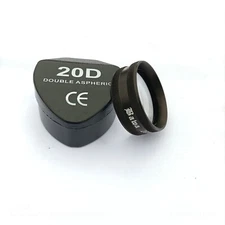 Different Quality Ophthalmic Optometry 20D Lens Black Color With Cleaning Manual