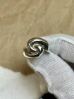 RLM 925 Sterling Silver Vintage Solid Spiral Swirl Design Ring Size 6