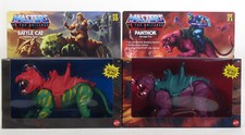 Masters of the Universe Origins BATTLE CAT & PANTHOR Figures Set of 2 - NEW!