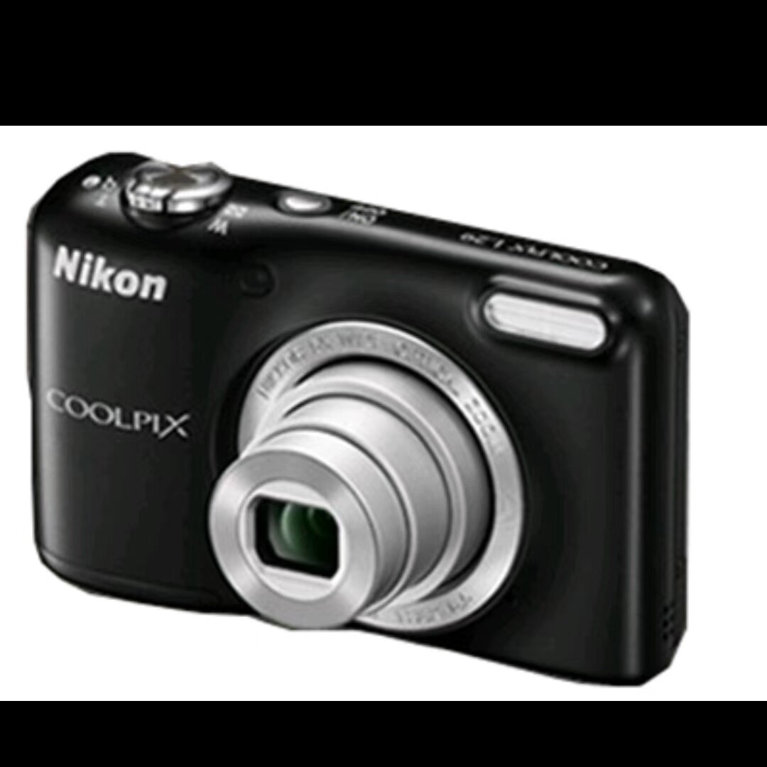 Black NIKON Coolpix L29 16.1MP 5x Zoom Digital Camera - Complete