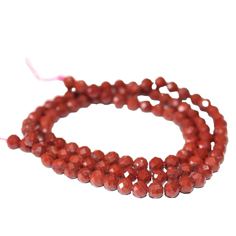 Round Faceted Jewelry Making Beads