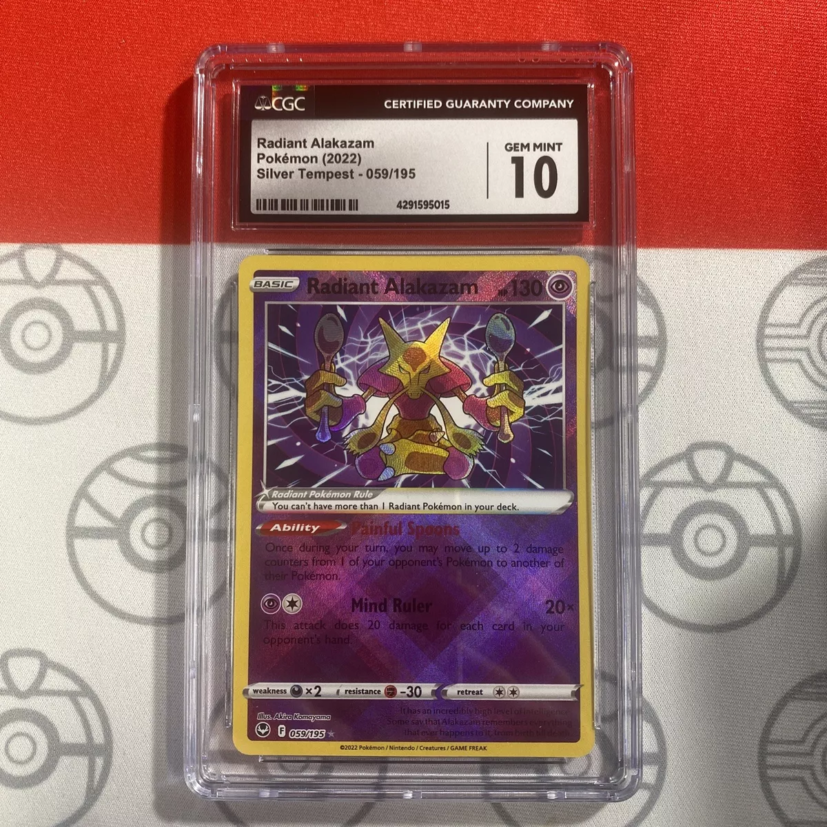 Radiant Alakazam Pokemon Pokémon Card, Hobbies & Toys, Toys