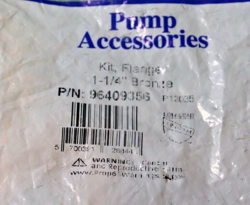 Grundfos 96409356 Flange Kit ,Bronze, 1 1/4" inch - Picture 3 of 4