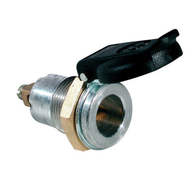 Kfz.- Einbausteckdose m. Deckel  für 12 mm Stecker  DIN ISO 4165  Littlefuse