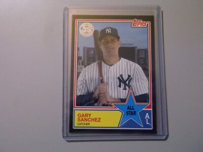 2018 Topps '83 Topps Black 35TH #83AS-23 Gary Sanchez #169/299