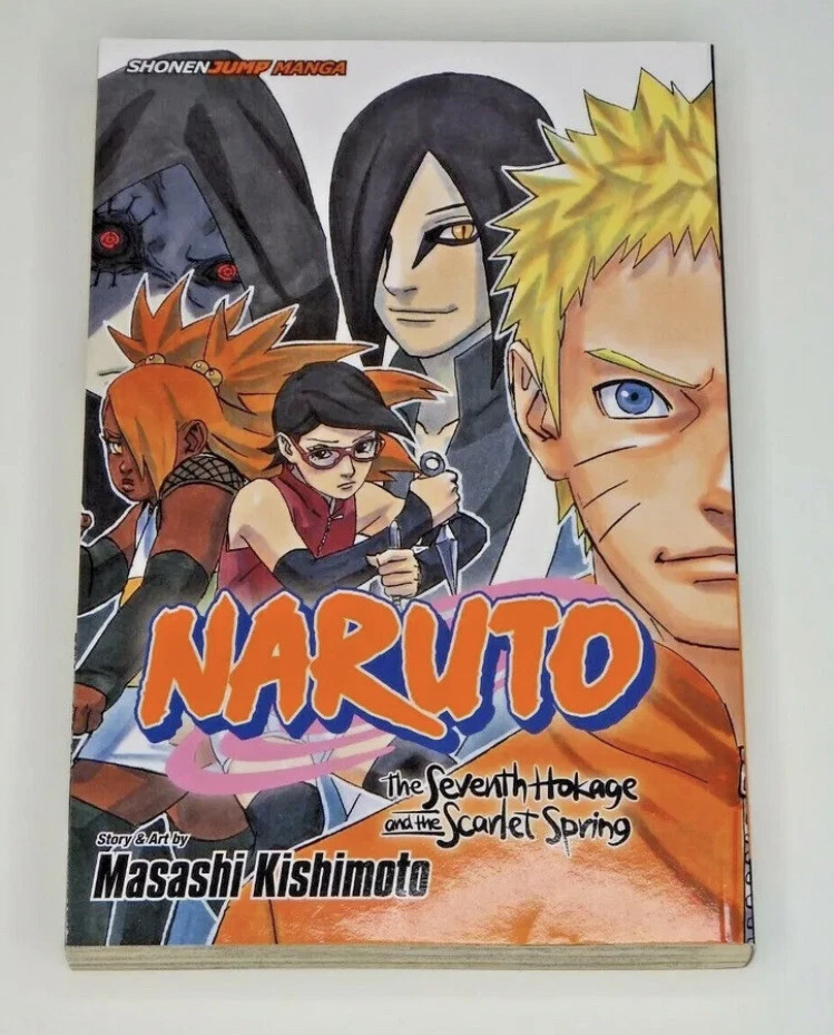 Naruto Poster - The Seventh Hokage Cover Art - High Quality Prints