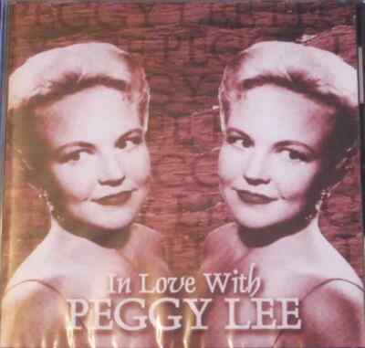 CD Peggy Lee In Love With Peggy Lee Dressed to Kill