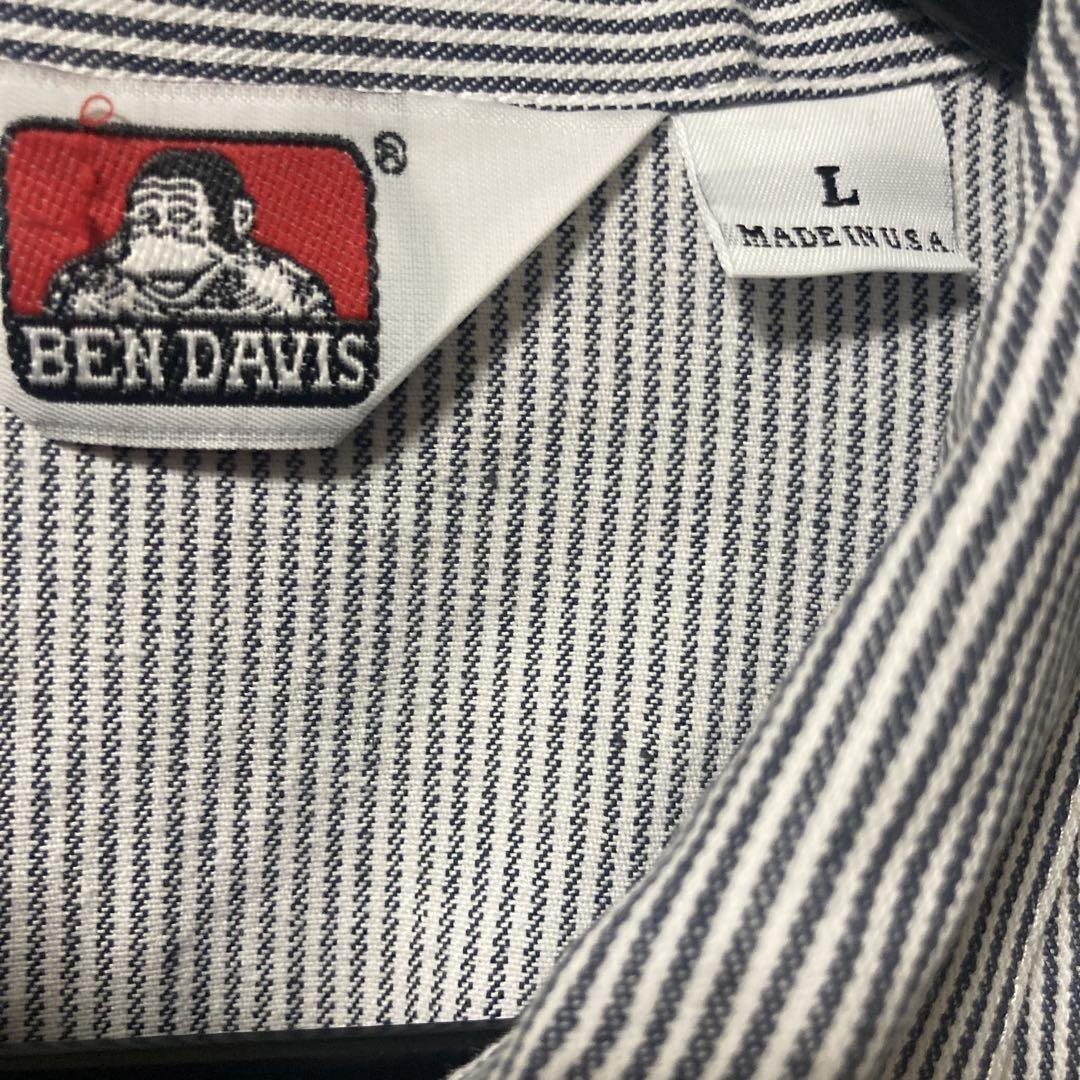 Ben Davis Hickory Pullover Shirt L Size Striped | eBay
