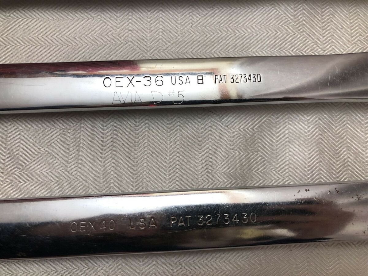 SNAP-ON open end 12 pt set of 8 pieces OEX 40-36-34-30-22-20 SNAP-ON open end 12 pt set of 8 pieces OEX 40-36-34-30-22-20