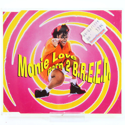 Music Musik Maxi Single CD Monie Love   Born 2 B.R.E.E.D. Gut