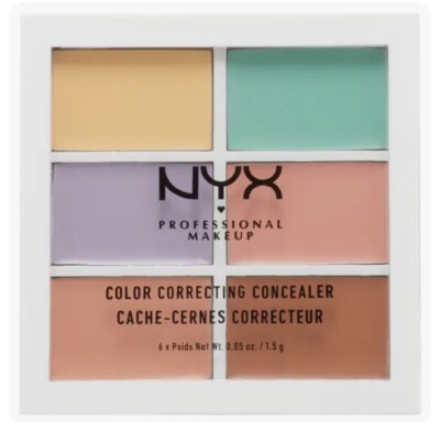 NYX Conceal Correct Contour Palette - Color Correcting Concealer 3CP04