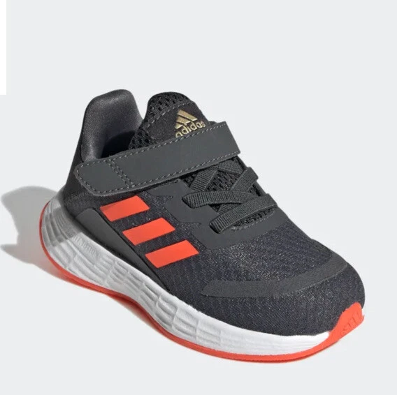 Scarpe sneakers da corsa Adidas Duramo SL bambino ragazzo taglia 4K grigio arancione