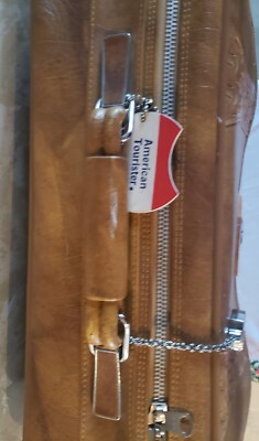 Vintage 1978 American Tourister Softside Leather Suitcase | eBay