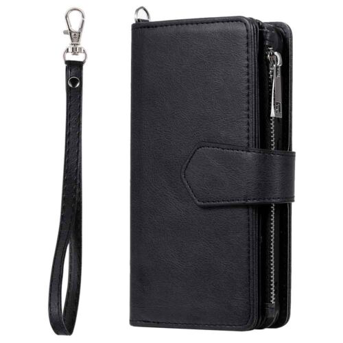 For Samsung S23 S22 S21 S20 S10 S9 Magnetic Detachable Wallet Leather Case Cover - Picture 13 of 49