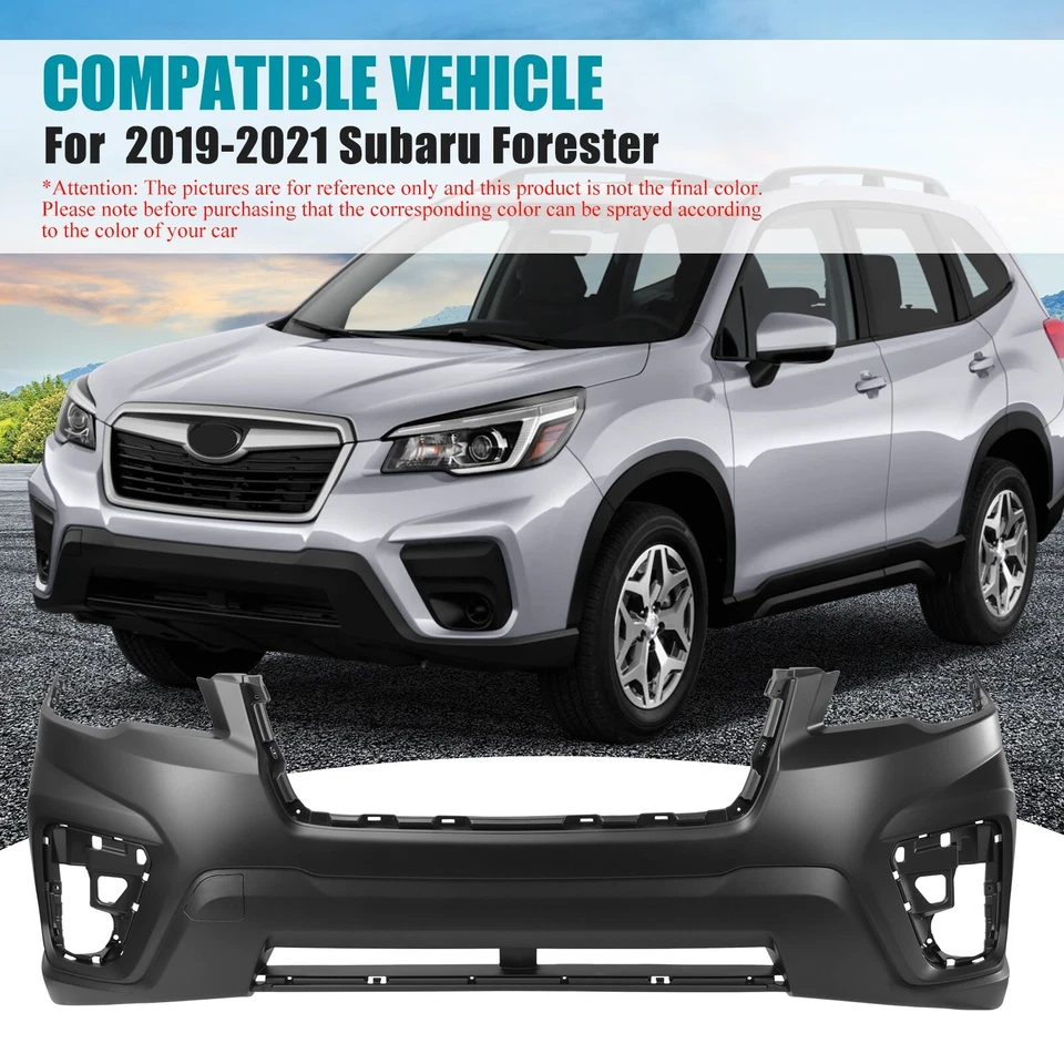 Front Bumper Cover Fascia For 2019-2021 Subaru Forester 57704SJ010 Foto 2 de 4