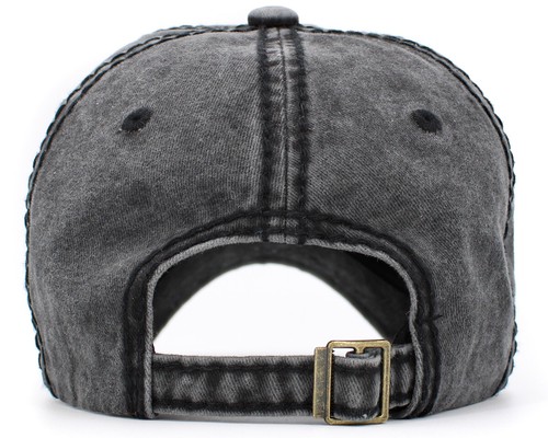 Baseballmütze Fleur de Lis Vintage Distressed Unisex Damen Herren - Bild 4 von 10